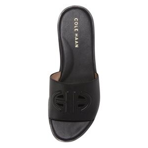 NWT COLE HAAN - WOMENS FLYNN LOGO SLIDE SANDAL